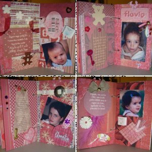 Mini album Carnet de famille