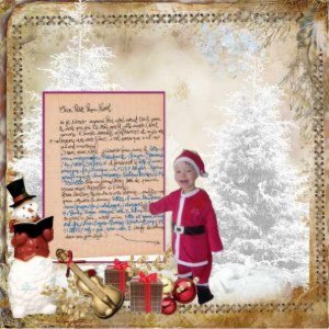 lettre au Père Noel