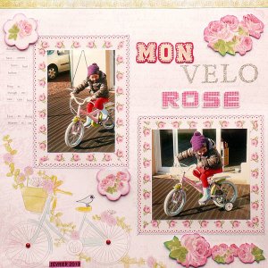 vélo rose