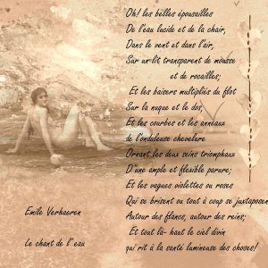 Le chant de l'eau