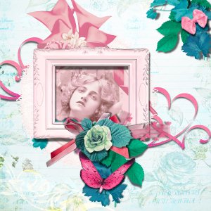 Romantic Shabby Rose by kastagnette