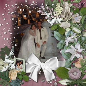 kit "romantic shabby" de Desclics, rak photo Desclics
