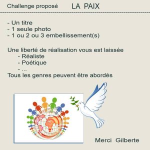 CHALLENGE PROPOSE - LA PAIX