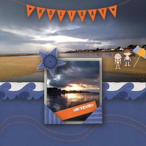 A day at the beach de LUS