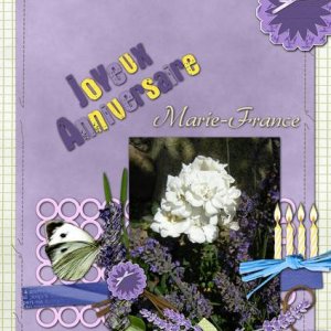 Joyeux anniversaire Marie France