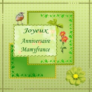 Anniversaire mamyfrance