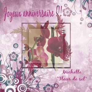 Joyeux anniversaire Michelle