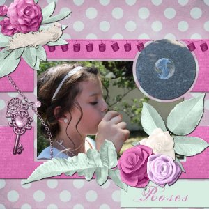 kit SMELL THE ROSES by Angelique's scrap