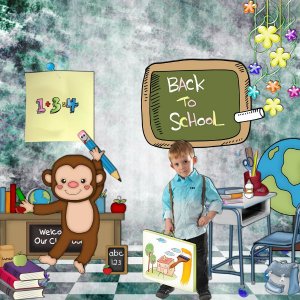 Kit "My funny school" by Desclics