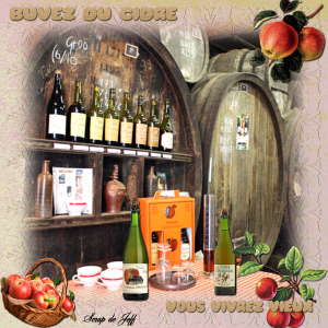 Buvez du cidre.