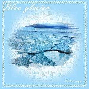 bleu glacier