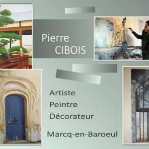 PIERRE CIBOIS--ARTISTE-PEINTRE-DECORATEUR