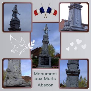 MONUMENT AUX MORTS - A SES ENFANTS MORTS POUR LA FRANCE