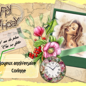 Anniversaire Corinne