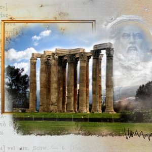 Le temple de Zeus... Une merveille !!!