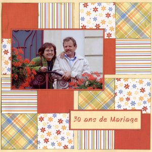 30 ans de Mariage
