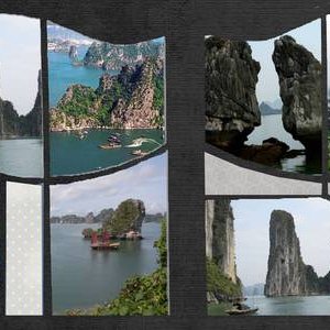 baie d'Halong - double page