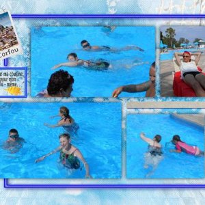 La natation - Corfou 2015