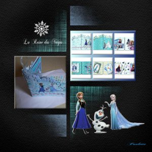 mini album la reine des neiges