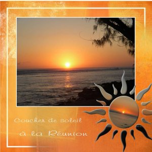 coucher du soleil à la Saline (La Réunion)