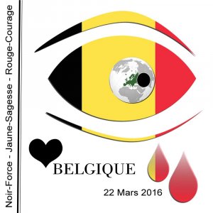 BELGIQUE-22 MARS 2016 - MON COEUR PLEURE