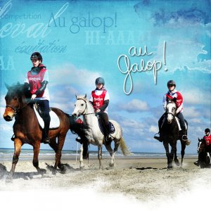 au galop