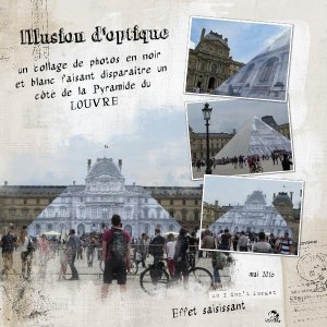 Disparition de la pyramide du Louvre