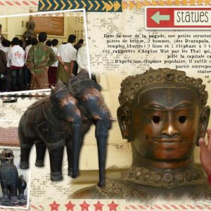 Statues Khmers