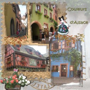 Alsace , couleurs