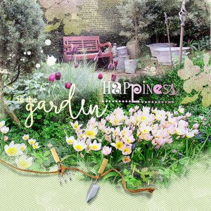 le bonheur au jardin !