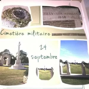 cimetière militaire de Tilly sur Seulles