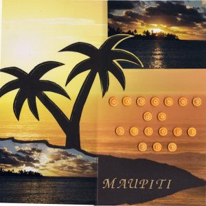 coucher de soleil sur Maupiti