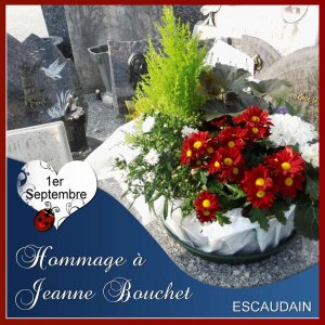 HOMMAGE AU SERGENT JEANNE BOUCHET (18 décembre 1923 - 1er septembre 1944)