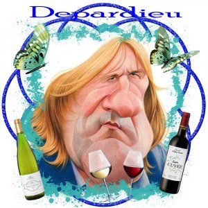 Caricature Depardieu