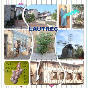 Visite du village de Lautrec