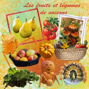 fruit et légumes scrapoctober