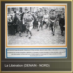 PREMIERE GUERRE MONDIALE - LA LIBERATION (DENAIN - NORD) - (3)