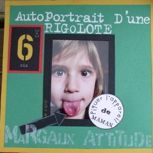 Autoportrait d'une rigolote