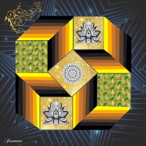 Cubes-arabesques  par Jeannine jpg