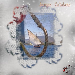 La barque Catalane  Christine