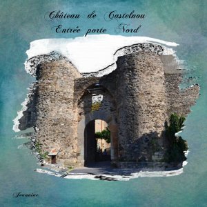 château de Castelnou  66 par Jeannine