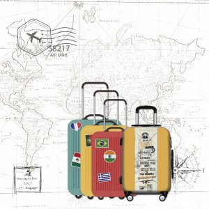 Scraptober #25 - Bagages