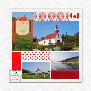 Scraptober #26 - Eglise