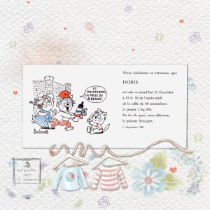 Scraptober #29 - Naissance