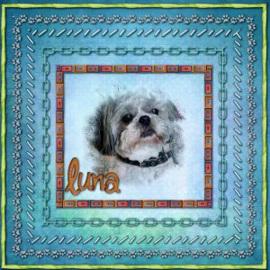 Luna bien  encadrée