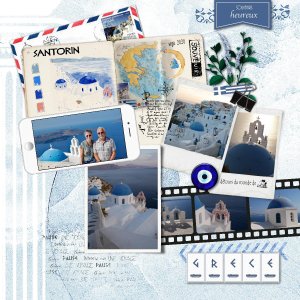 Les Cyclades - Santorin