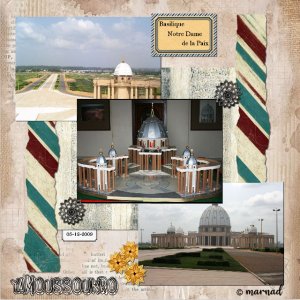Miniature Basilique de Yamoussoukro