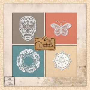 #23 Dentelle - Scraptober 2026