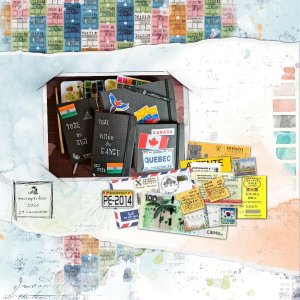 #24 souvenirs - Scraptober 2026