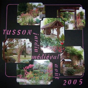 Le jardin médiéval de Tusson